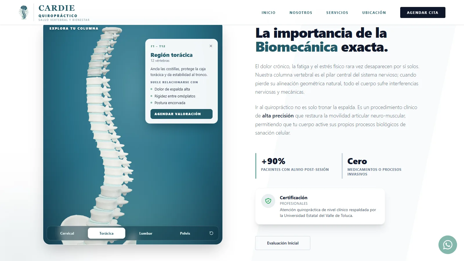 3D Spine Explorer on the CARDIE site